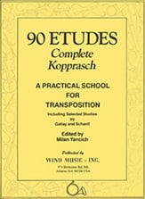 90 Etudes for Horn French Horn Book cover